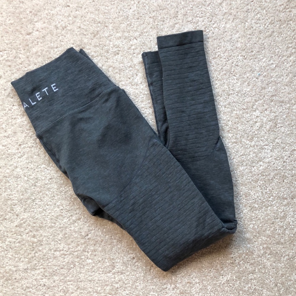 Alphalete grey full length leggings